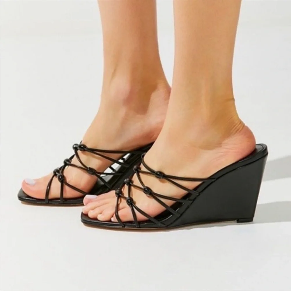 UO Vivian Beaded Wedge